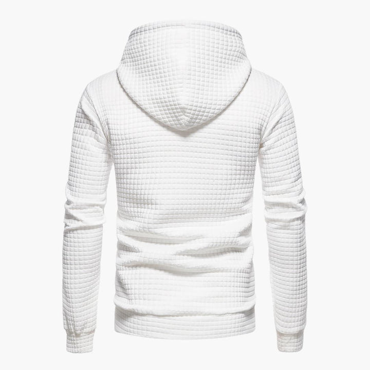 Drune | Kapuzenpullover Kariert - Moderner Freizeit-Hoodie für Alltag und Sport
