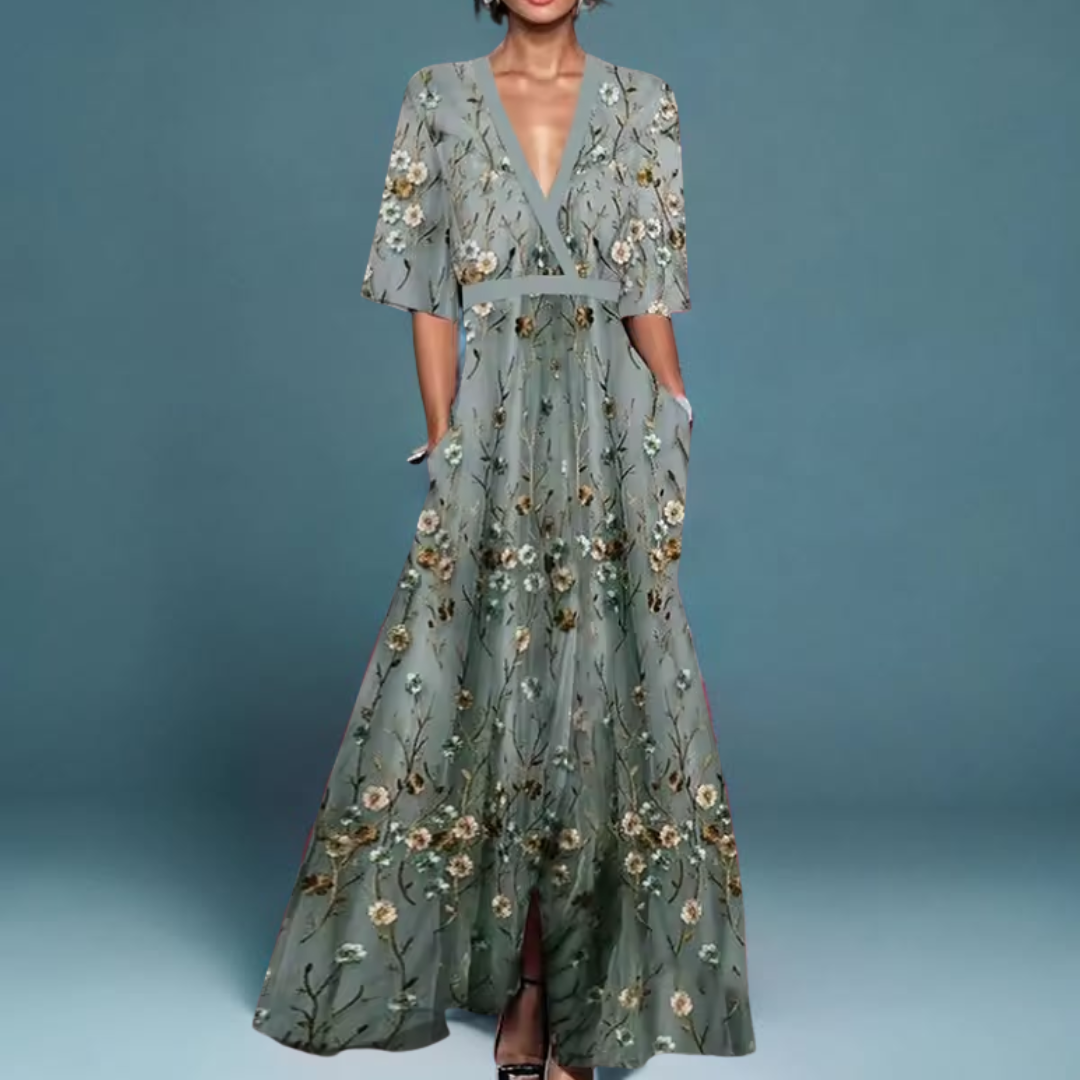 DruneElegantes Blumenkleid
