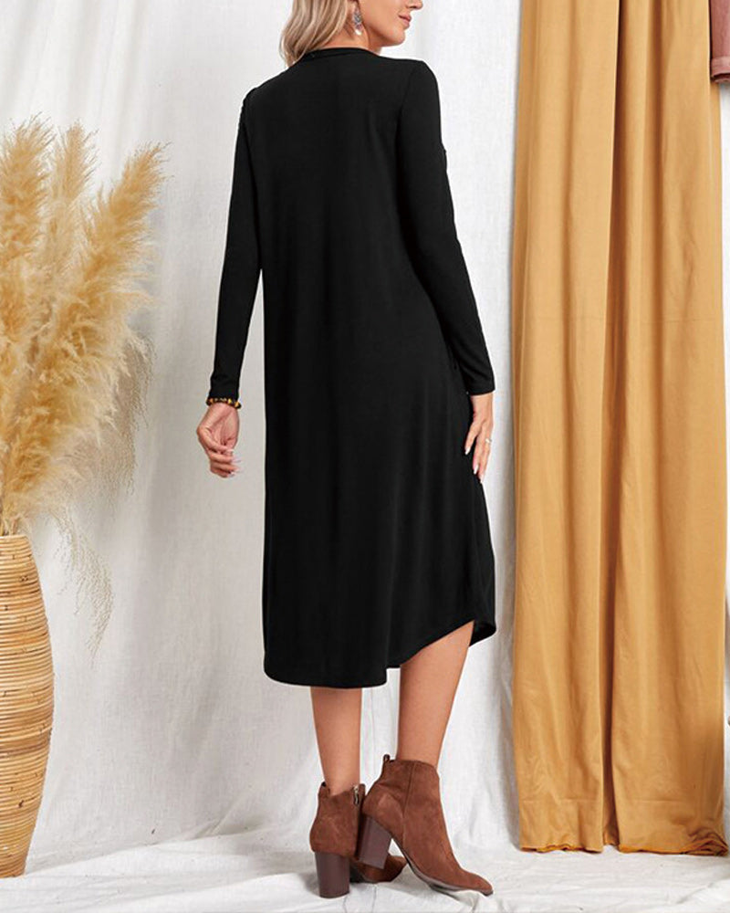 Drune | Lockeres Kleid mit Taschen