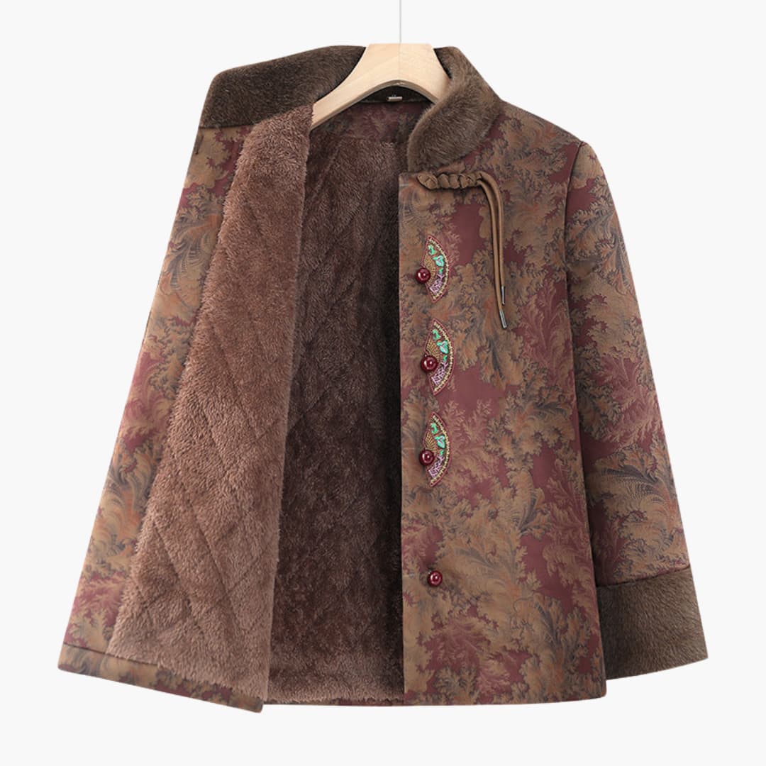 Drune | Eleganter Baumwollmantel für Damen