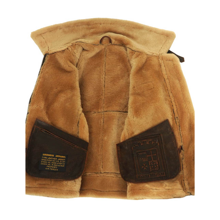 Drune | Retro-Jacke für Herren, Dick und Warm