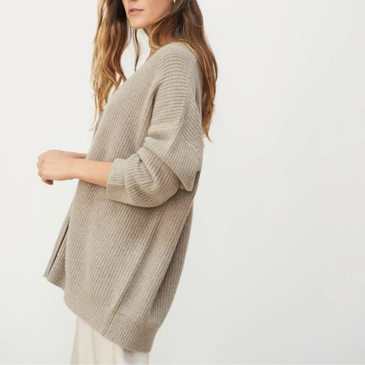 Drune | Cardigan - Zopfmuster Fein