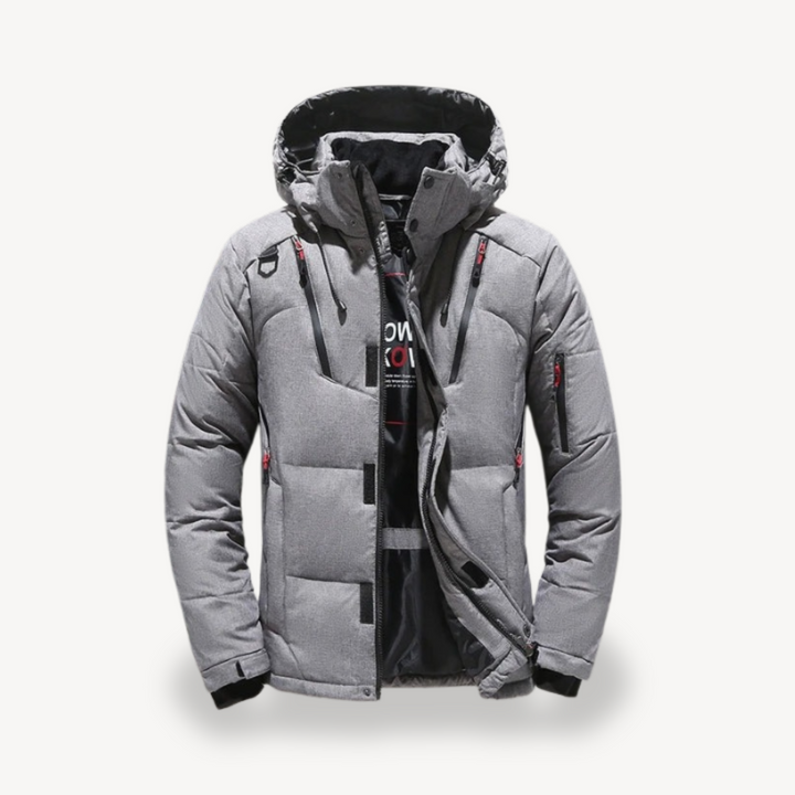 Drune | Gepolsterte Kapuzen-Winterjacke Herren