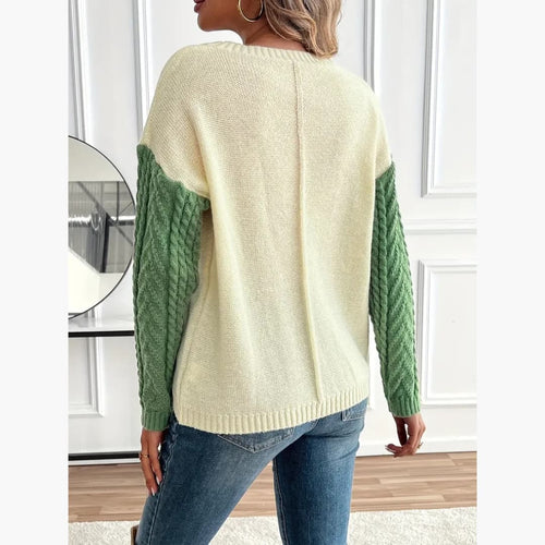 Drune | Stilvolle Kabelstrick Pullover für Damen