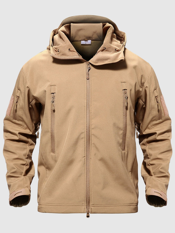 Drune | Wasserabweisende Jacke Polyester Praktisch und Funktional
