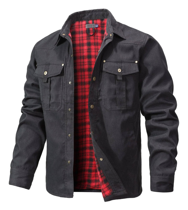 Drune | Rover Jacke Aus Flanell