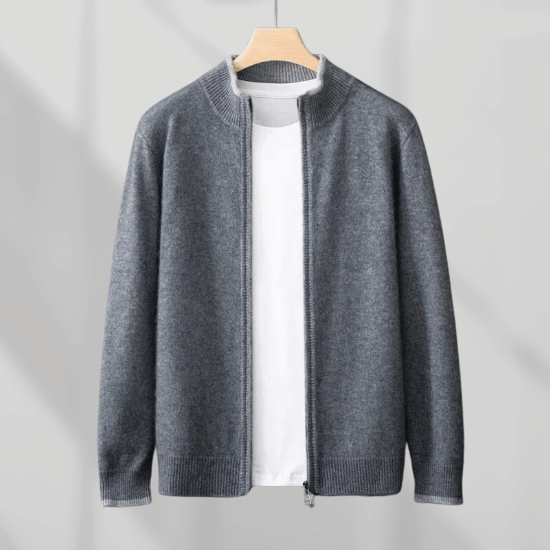 Drune | Kaschmir Zip Jacke