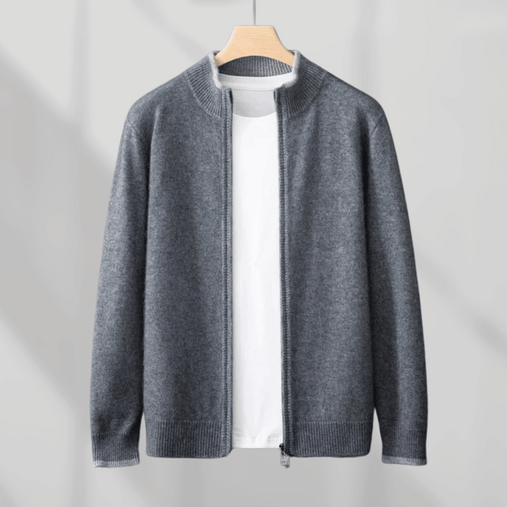 Drune | Kaschmir Zip Jacke