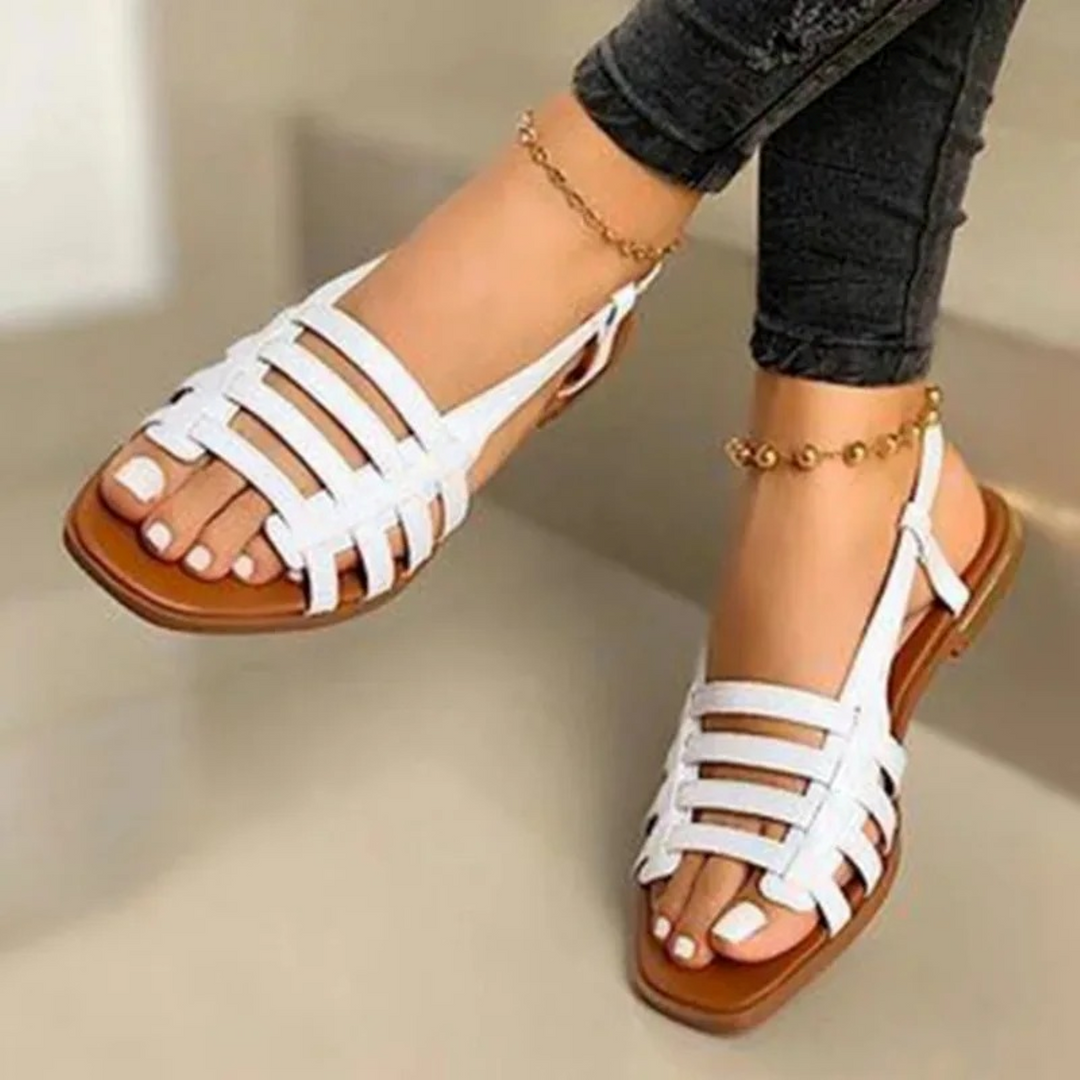 Drune | Sandalen Mit Flacher Sohle