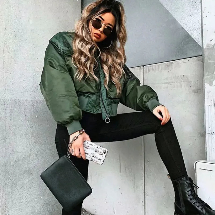 Drune | Kurze Jacke Für Frauen Schick