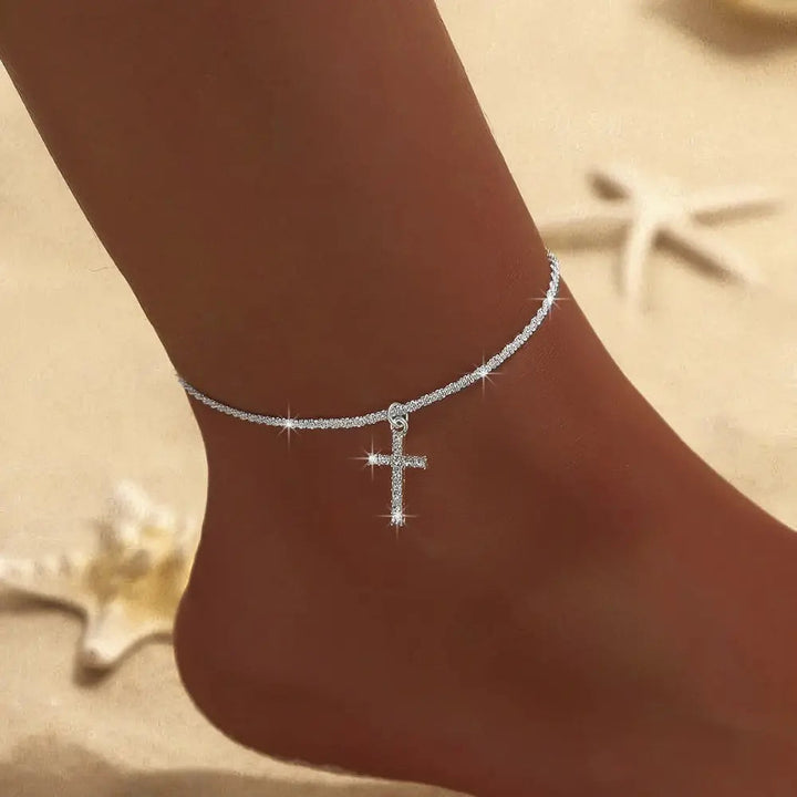 Drune | Gold/silver Fußkettchen Für Damen