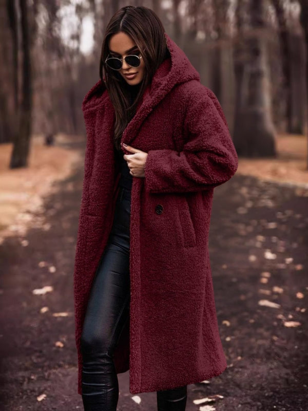 Drune | Damen-Trenchcoat mit Gürtel und doppelt geknöpftem Verschluss
