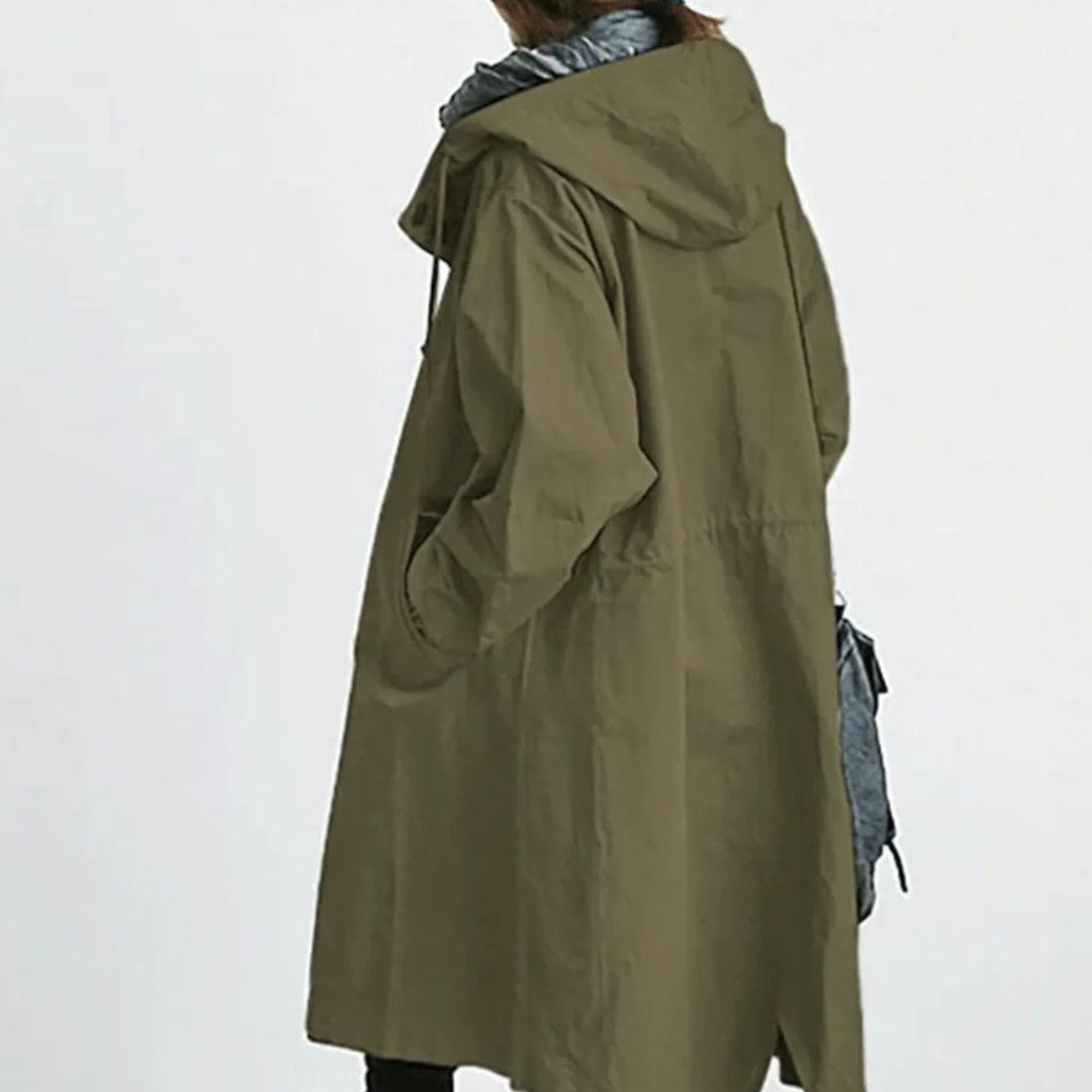 Drune | Warmer Trenchcoat für Damen Lang