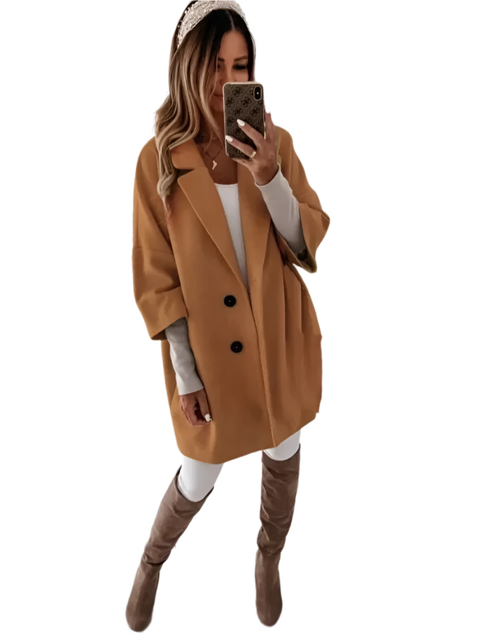 Drune | Eleganter Locker Sitzender Damen Trenchcoat