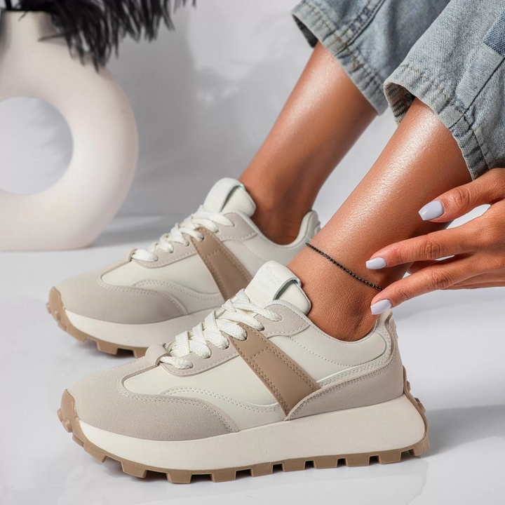 Drune | Damen Orthopädische Komfort Sneakers Trendy Damenschuhe