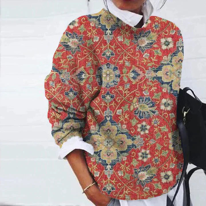 Drune | Eleganter Pullover mit Druck