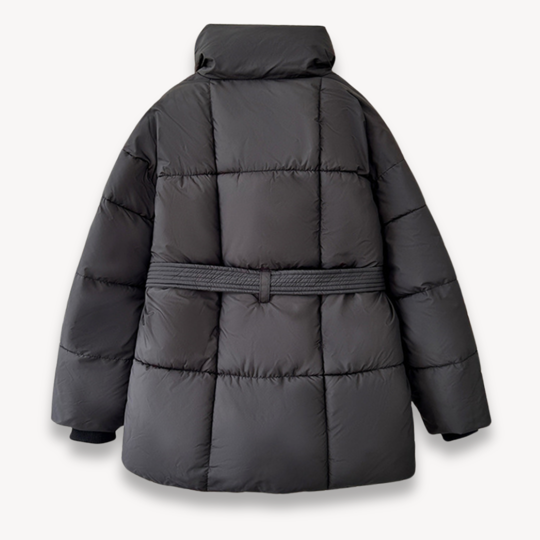 Drune | Gurtelter Stepp-Pufferjacke für Frauen