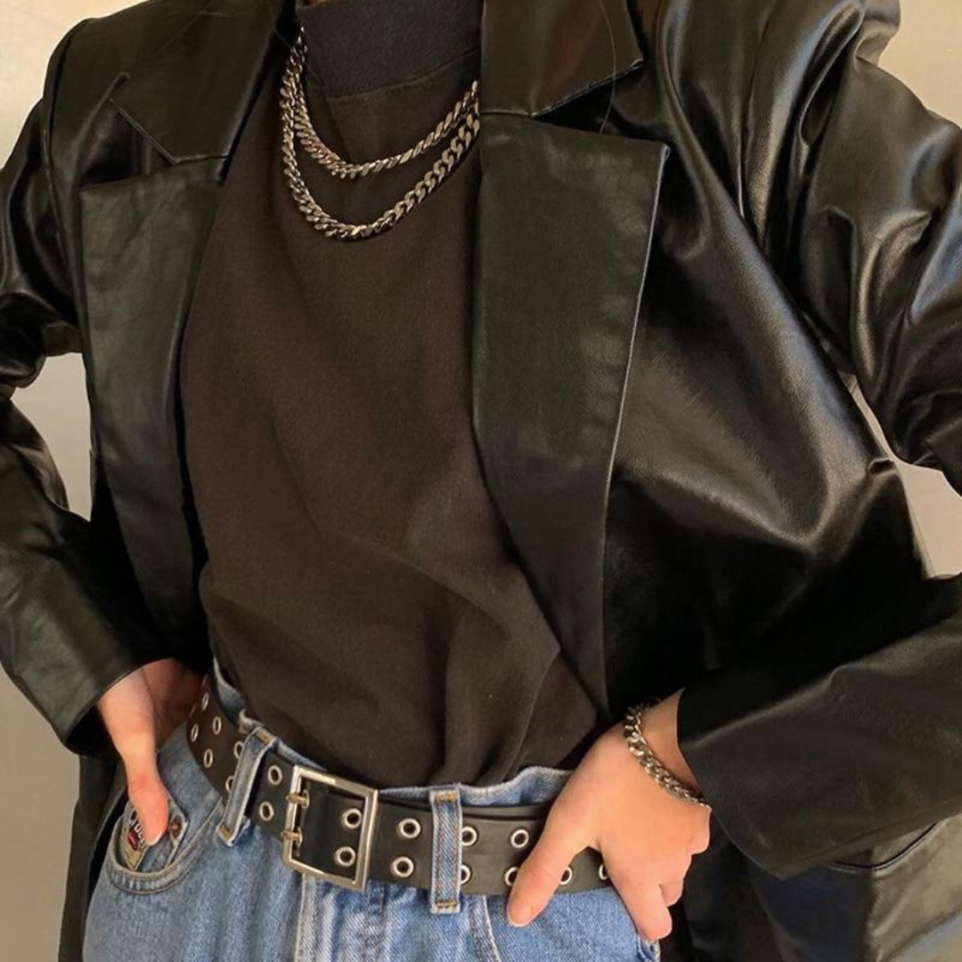 Drune | Blazer Freizeit für Damen Schwarz