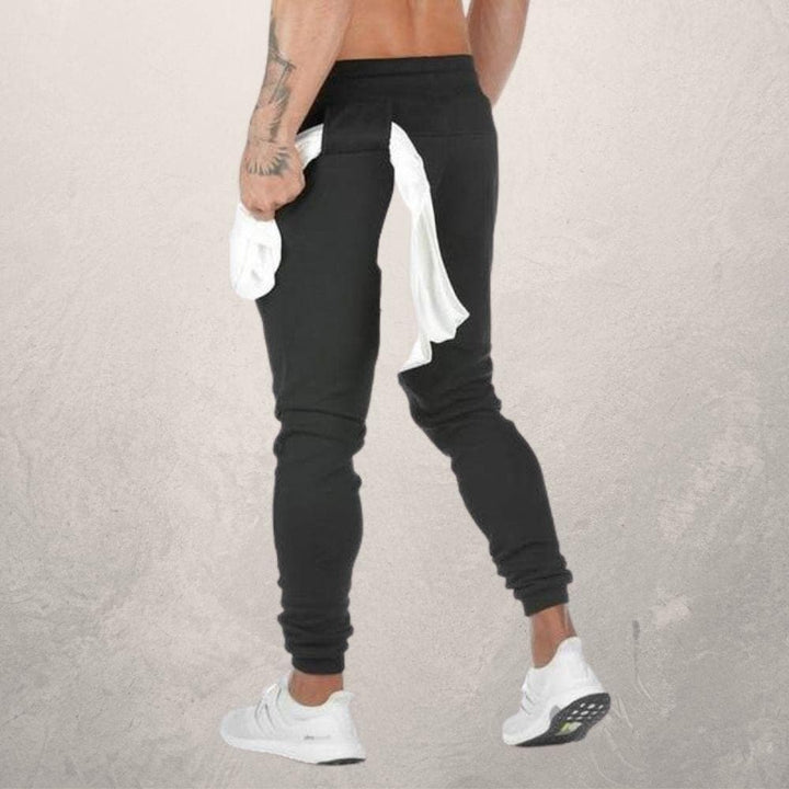 Drune | Jogger Schmaler Schnitt Verstellbarer Kordelzug Bequem Und Flexibel