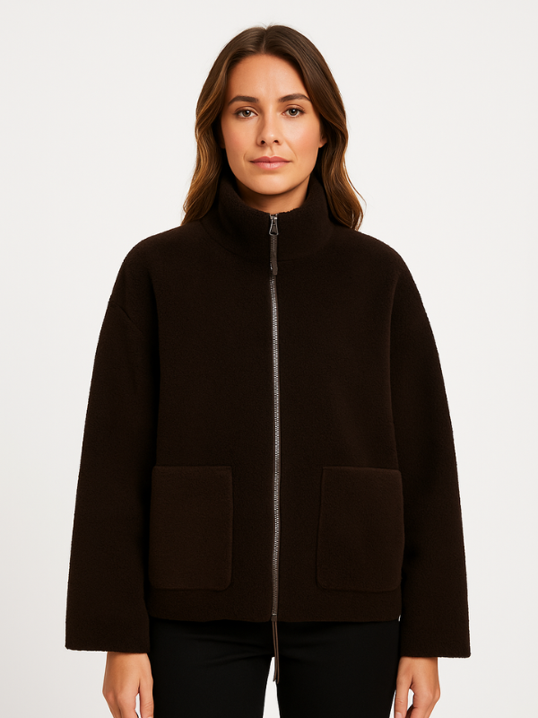 Drune | Oversized Sherpa-Fleece-Jacke Ultraweich und stilvoll für kaltes Wetter