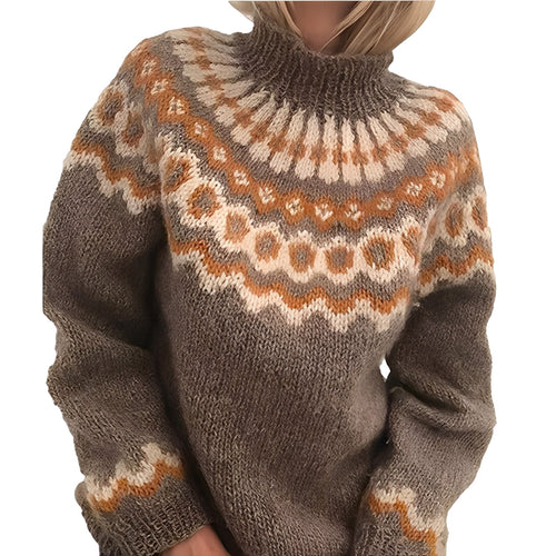 Drune | Damen-Rollkragenpullover aus Strick