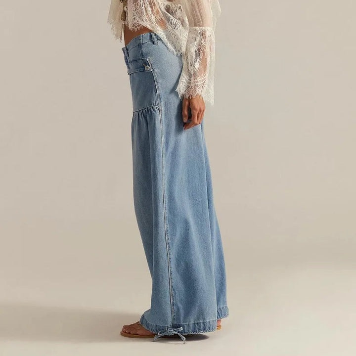 Drune | Denim Harem Jogger