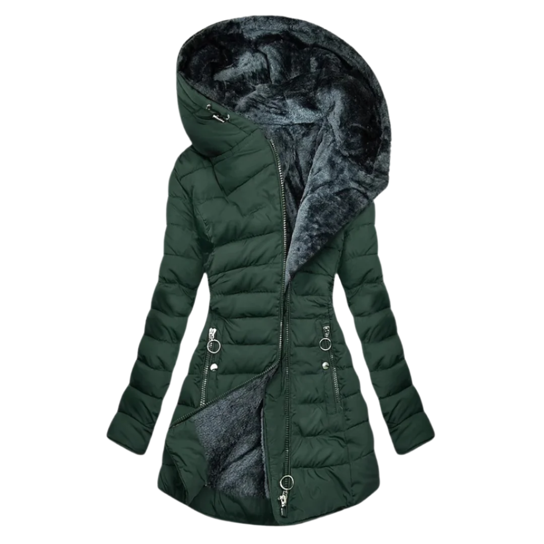 Drune | Warme Damen Winterjacke mit Weicher Fütterung
