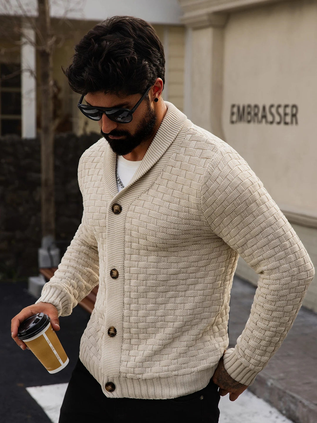 Drune | Korbmuster Cardigan