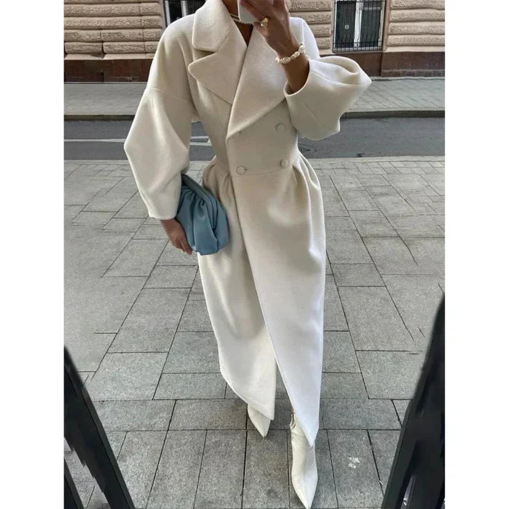 Drune | Lange Jacke Klassischer Schnitt Zeitloser Stil