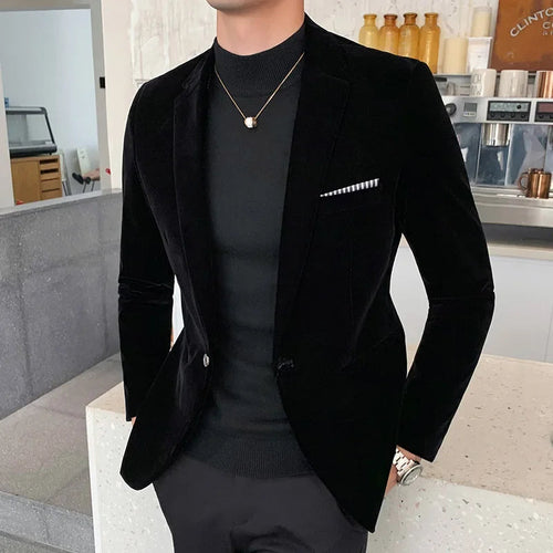 Drune | Luxuriöse Samtblazer Für Herren