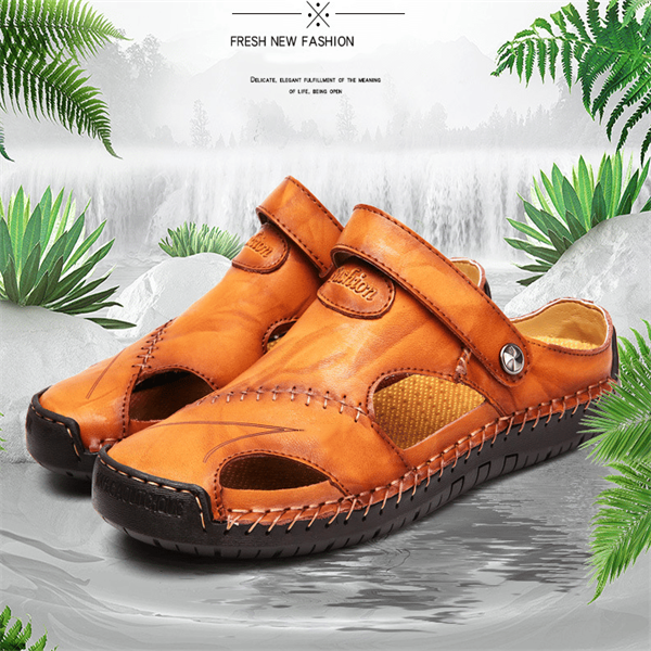 Drune | Herren Sandalen Hergestellt aus Sehr Weichem Leder, Das Atmungsaktiven Komfort Unter J Edem Outdoor Abenteuer Gewährleistet.