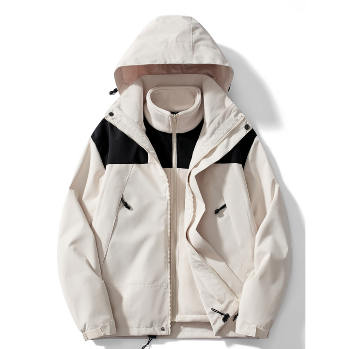 Drune | Winterjacke 3-in-1 - Fleece & Mit Kapuze