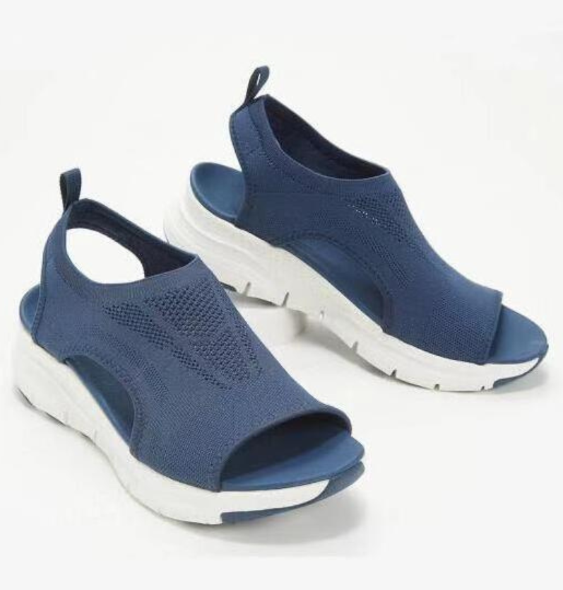 Drune | I Orthopädische Damen Sandalen Robuste und Bequeme Sohle