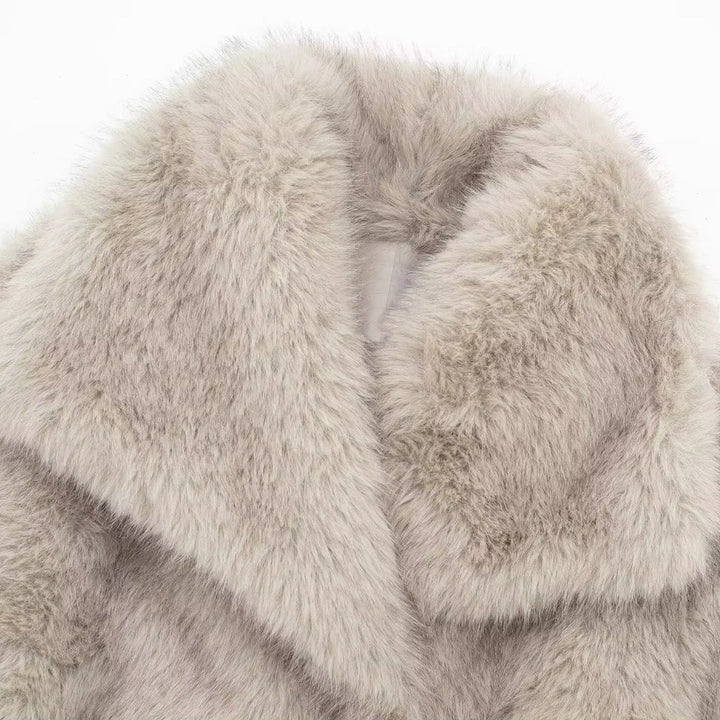 Drune | Flauschige Pelzjacke Für Winter