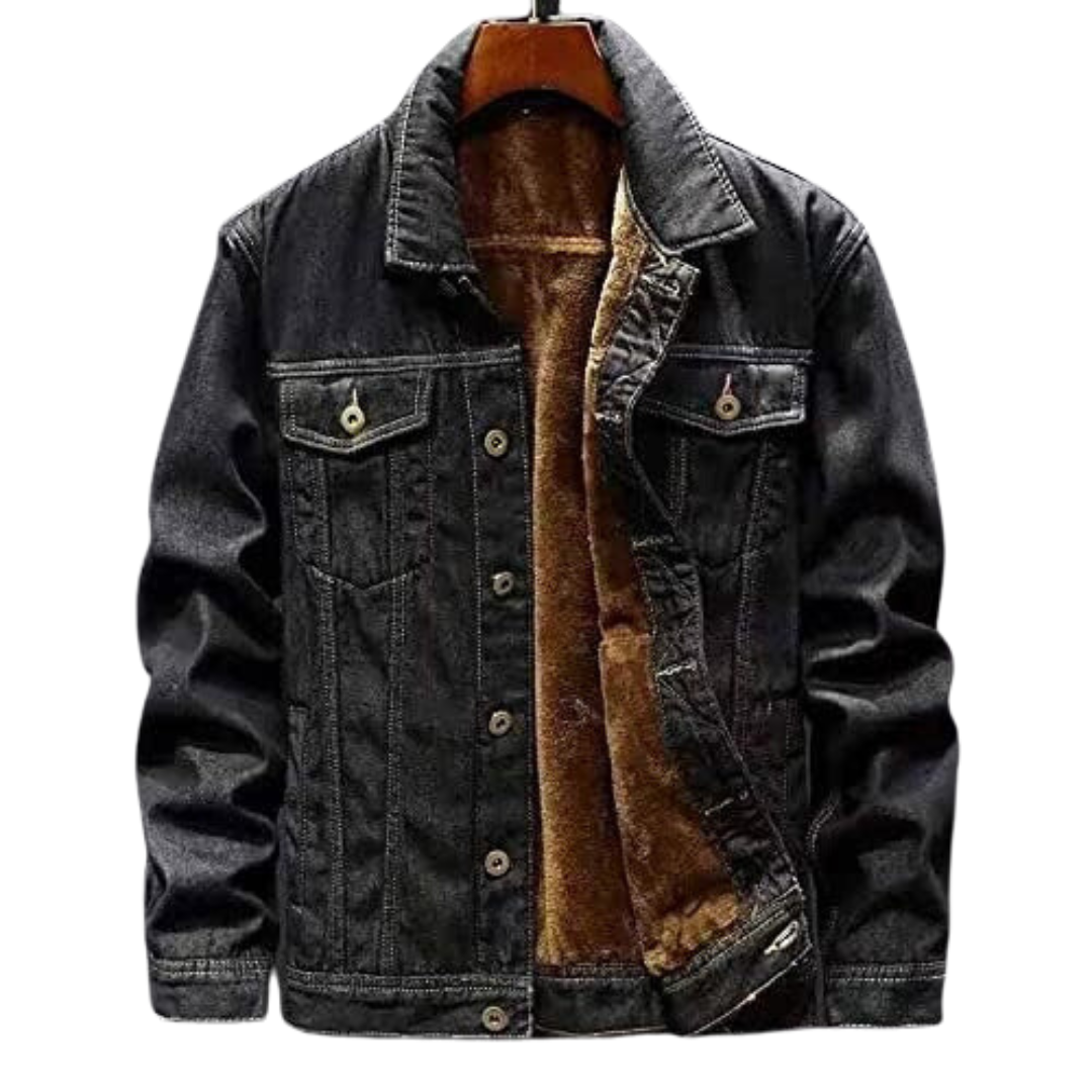 Drune | Winter Männer Denim Jacke