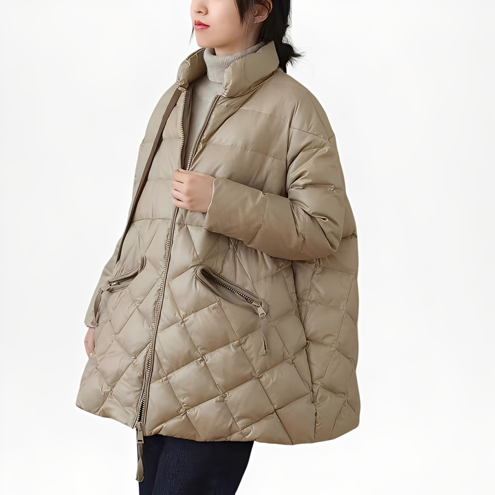 Drune | Bequeme Damenjacke mit Taschen und Reißverschluss
