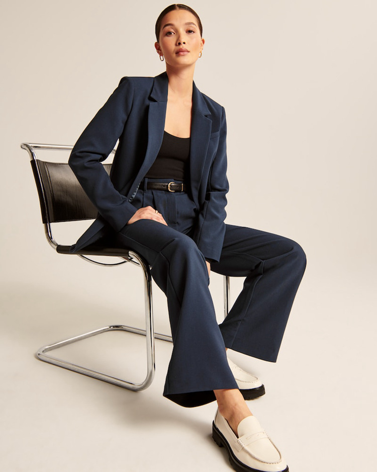 Drune | Casual Hose mit Hoher Taille und Weitem Bein für Damen