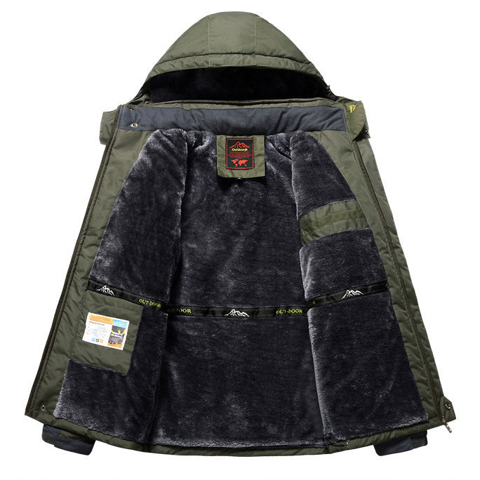 Drune | gefütterte Herrenjacke mit Kapuze - Cavalieri