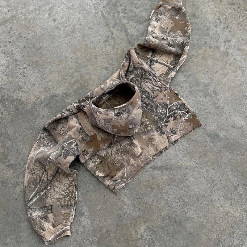 Drune | Camo Hoodie
