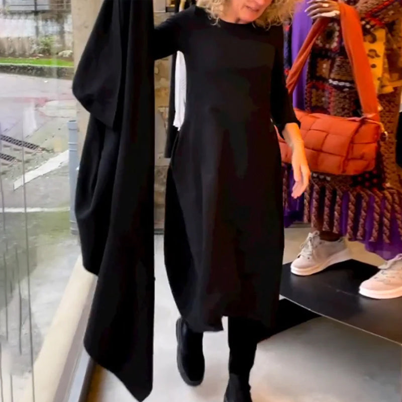 Drune | Einfarbiges Kleid