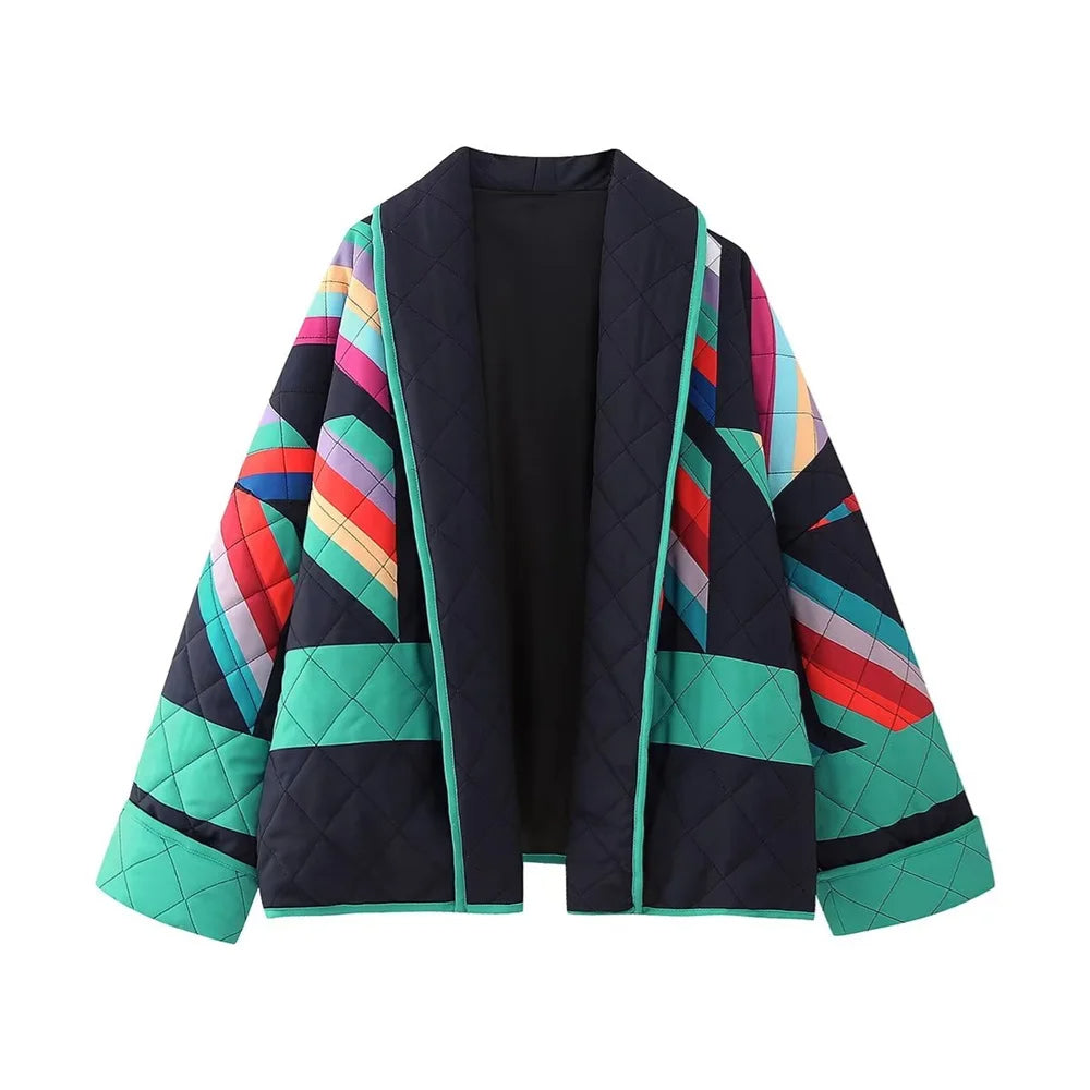 Drune | Stilvoller Polo-Kragen Cardigan Mantel