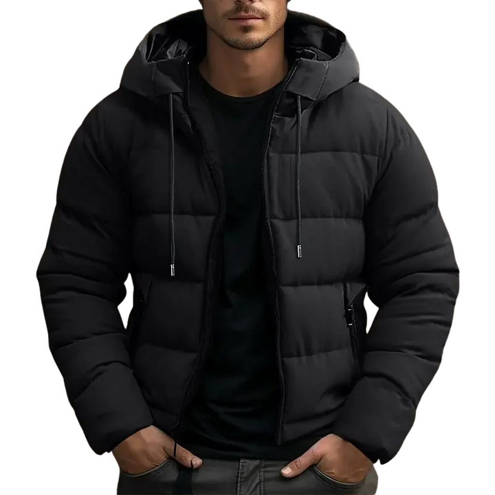 Drune | Herren Kapuzen-Puffjacke