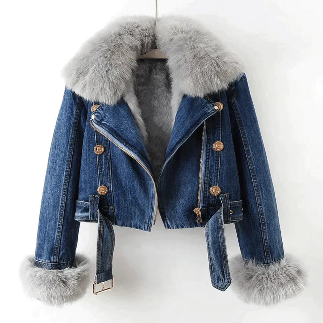 Drune | Jeansjacke und Lederjacke Elegance