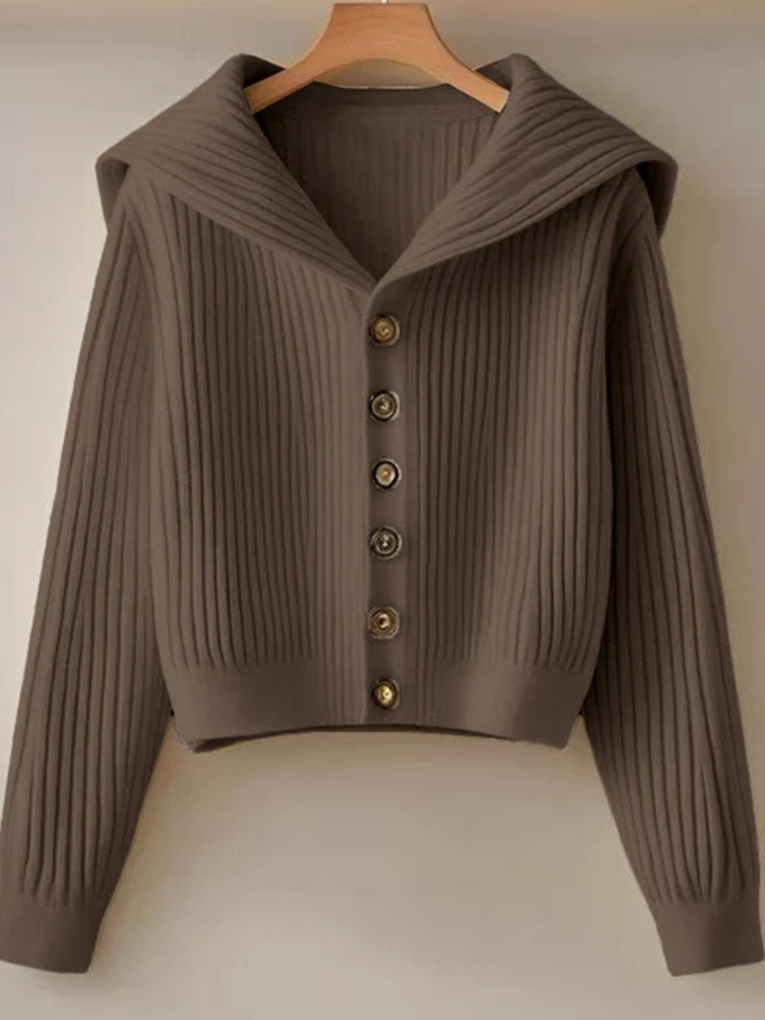 Drune | Rippstrick-Cardigan
