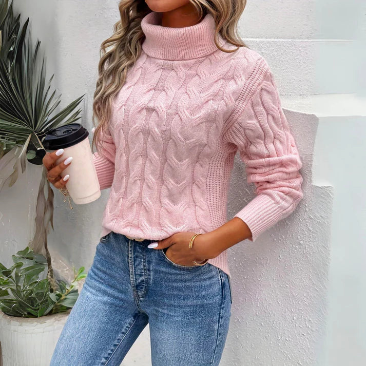 Drune | Der Pullover aus gedrehtem Strick für Damen