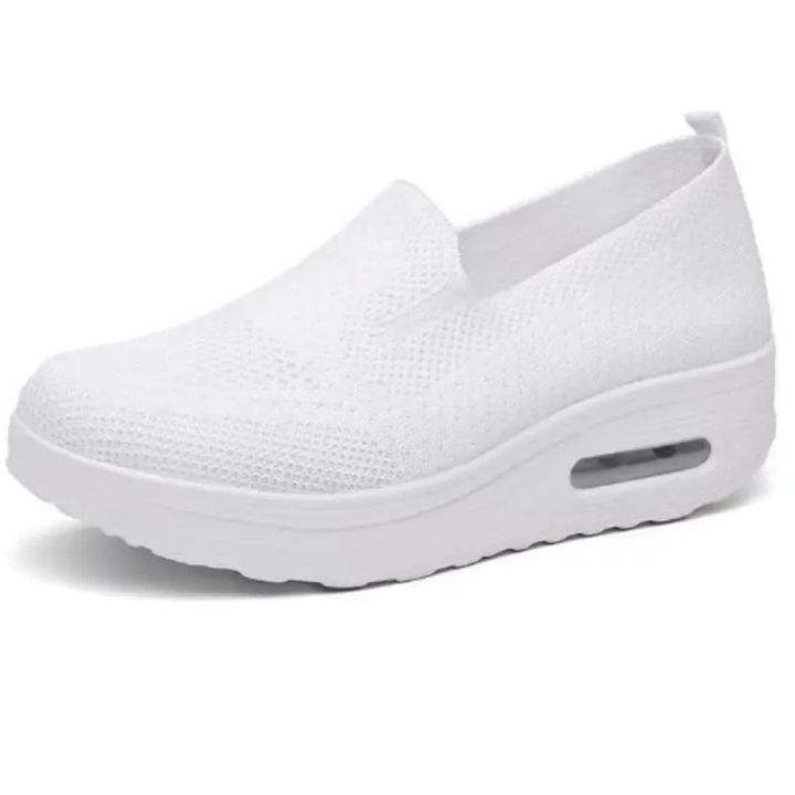 Drune – Einfarbige, atmungsaktive Damen-Slipper aus Mesh