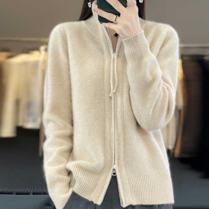 Drune | Eleganter und bequemer Reißverschluss-Cardigan