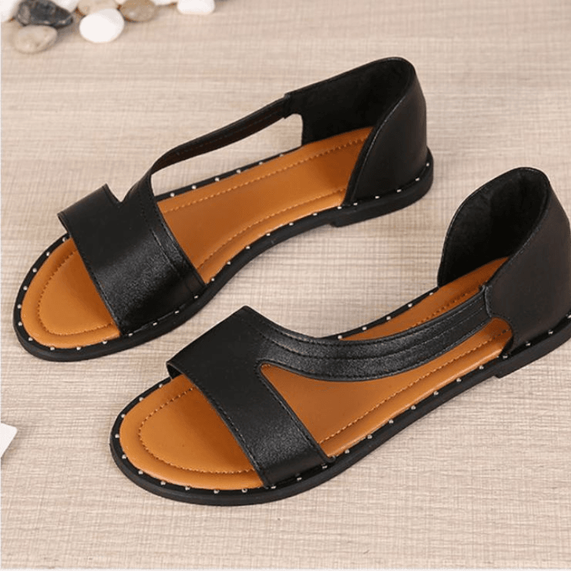 Drune | Sandalen Modern Weicher Gummisohle Perfekt für Jeden Anlass