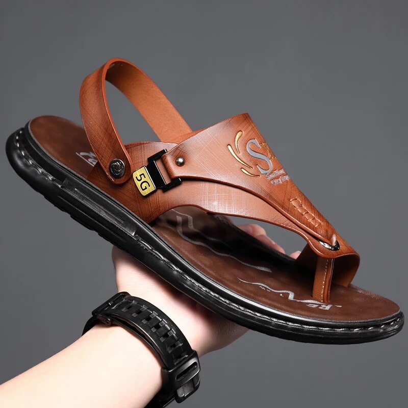 Herren Orthopädische Sandalen Weich Komfort Stützend