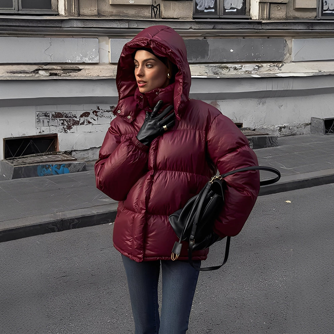 Drune | Damen-Winterjacke mit abnehmbarer Kapuze